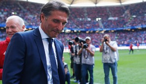 Bruno Labbadia steht weiter auf der Gehaltsliste des HSV