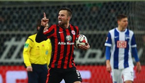 Haris Seferovic fühlt sich bei Eintracht Frankfurt sehr wohl