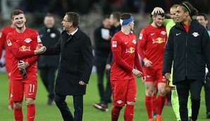 Ralf Rangnick sieht das Schmäh-Plakat als Kompliment