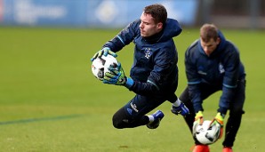 Christian Mathenia und Rene Adler streiten sich um den Stammplatz beim HSV