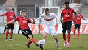 Max Besuschkow war bisweilen bei der zweiten Mannschaft des Vfb Stuttgart aktiv