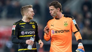 Roman Weidenfeller mag seinen Platz im BVB-Tor nicht räumen