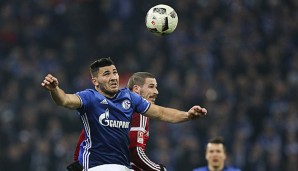 Sead Kolasinac ist auf der linken Schalker Seite gesetzt