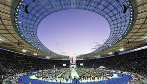 Noch spielen die Berliner im Olympiastadion