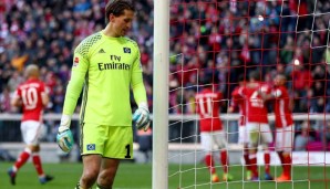 Rene Adler kassierte bei der Niederlage in München acht Stück