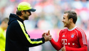 Mario Götze und Jürgen Klopp tauschen sich regelmäßig aus