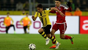 Shinji Kagawa gehört nicht zum Stammpersonal der Borussia