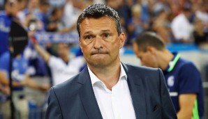 Christian Heidel vom FC Schalke 04 traut seiner eigenen Mannschaft nicht über den Weg