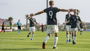 Jann-Fiete Arp ist derzeit bei der U17-EM in überragender Form