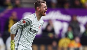 Lukas Hradecky fordert eine Leistungssteigerung