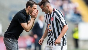 Nico Kovac muss die Frankfurter zunächst für das DFB-Pokalfinale fit machen