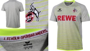 Das Ausweich-Trikot des 1. FC Köln erinnert doch stark an das 3. Trikot von Borussia Dortmund - und an einen Schlafanzug...