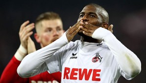 Anthony Modeste soll laut Stöger und Schmadtke langfristig in Köln bleiben