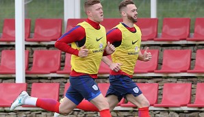 Callum Chambers (r.) ist zurzeit mit der englischen U21 bei der EM in Polen