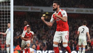 Nach Medienberichten könnte Olivier Giroud schon bald im schwarz-gelben Trikot jubeln