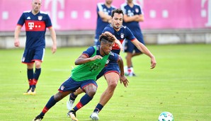 Mats Hummels bereitet sich zurzeit mit Kingsley Coman und den anderen Bayern vor