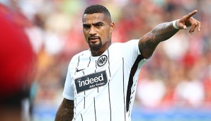 Kevin-Prince Boateng soll in Frankfurt als Führungsfigur sagen, wo es lang geht