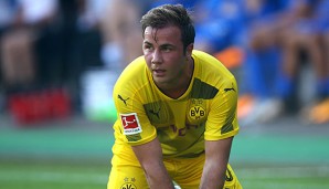 Mario Götze führte den BVB gegen Atalanta als Kapitän aufs Feld