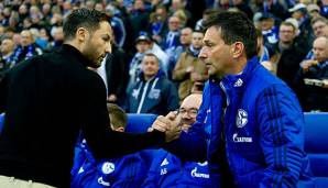 Christian Heidel schützt seinen Trainer Domenico Tedesco