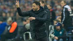 Domenico Tedesco ist der Trainer vom FC Schalke 04