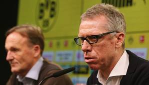 Peter Stöger ist der Trainer von Borussia Dortmund