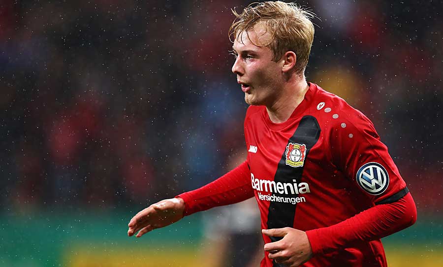 Platz 5: Julian Brandt (Bayer Leverkusen): 31