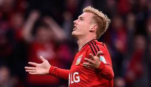 Julian Brandt macht Leverkusen Hoffnung auf Verbleib.