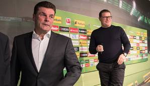 Arbeiten seit 2016 gemeinsam bei Borussia Mönchengladbach: Dieter Hecking und Max Eberl