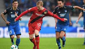 Julian Brandt spielt für Bayer 04 Leverkusen