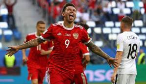 Smolov im Länderspiel für Russland