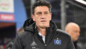 Jens Todt an der Seitenlinie des HSV