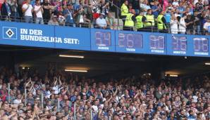 Die Uhr im Hamburger Volksparkstadion hat aufgehört zu ticken.