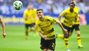 Christian Pulisic: Bärenstark in der ersten Saisonphase unter Bosz, wirkte anschließend überspielt und fand dann nie mehr richtig zu seiner Form. Gehörte dank seines Einsatzes und guter Dribblings dennoch zu den besseren Spielern. Note: 3,5.