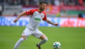 Platz 2: Marcel Heller (FC Augsburg) - 35,07 km/h