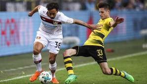 Platz 15: Karim Bellarabi (Bayer 04 Leverkusen) - 34,79 km/h