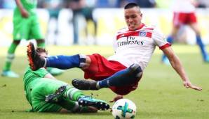 Bobby Wood könnte vom Hamburger SV zu Borussia Mönchengladbach wechseln.