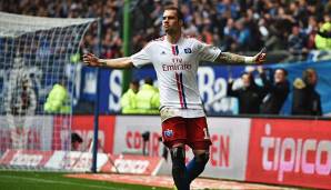 Pierre Michel Lasogga ist wieder beim HSV dabei.