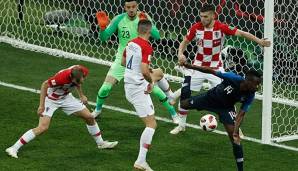 Ivan Perisic verschuldete im WM-Finale einen Handelfmeter.