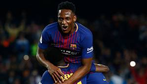 Yerry Mina steht beim FC Barcelona unter Vertrag.