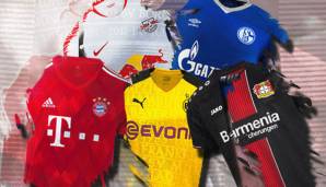 Bevor wir zum Ranking kommen: Insgesamt gefallen euch die Heimtrikots (durchschnittliche Punktzahl: 2,63 von 5) etwas besser als die die Auswärtsjerseys (2,615/5). Nun aber zum Ranking der Bundesliga-Auswärtstrikots ...