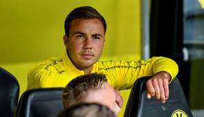 Mario Götze fehlte beim Spiel in Leverkusen im BVB-Kader.