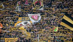 Platz 34: Dynamo Dresden.