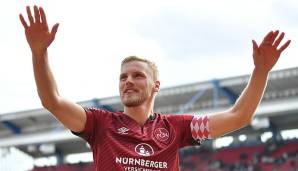 Hanno Behrens (1. FC Nürnberg): Starke Vorstellung in der Zentrale. Hatte aber Pech, dass er kurz vor dem 1:0 der Clubberer nur den Pfosten traf.