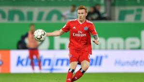 David Bates vom Hamburger SV soll auf dem Zettel von Borussia Dortmund stehen.