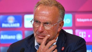 FC Bayern, Pressekonferenz, Rummenigge, Hoeneß