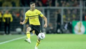 Achraf Hakimi von Borussia Dortmund ist von Real Madrid ausgeliehen.