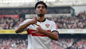 VfB Stuttgarts Talent Berkay Özcan erzielte ein Tor gegen Werder Bremen.