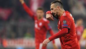 Franck Ribery steht seit 2007 beim FC Bayern München unter Vertrag.