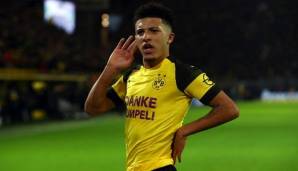 Jadon Sancho wechselte von Manchester City zu Borussia Dortmund.