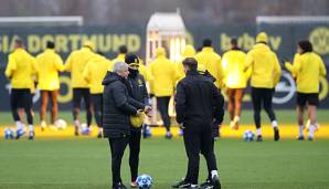 Auf Lucien Favre kommt viel Arbeit im Training zu.